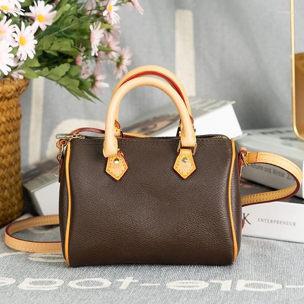 Sacs de soirée Mode Dames Sac à bandoulière Boutique Boîte-cadeau Emballage Luxe Designer Sac à main Petit Bandoulière ronde pour femme Bourse