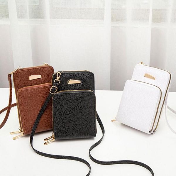 Bolsos de noche Fashion Bolsas para mujeres 2023 Tendencia de lujo Mujeres de lujo Pequeño hombro móvil Bolsa Bolso Bolso Bolso de bolso