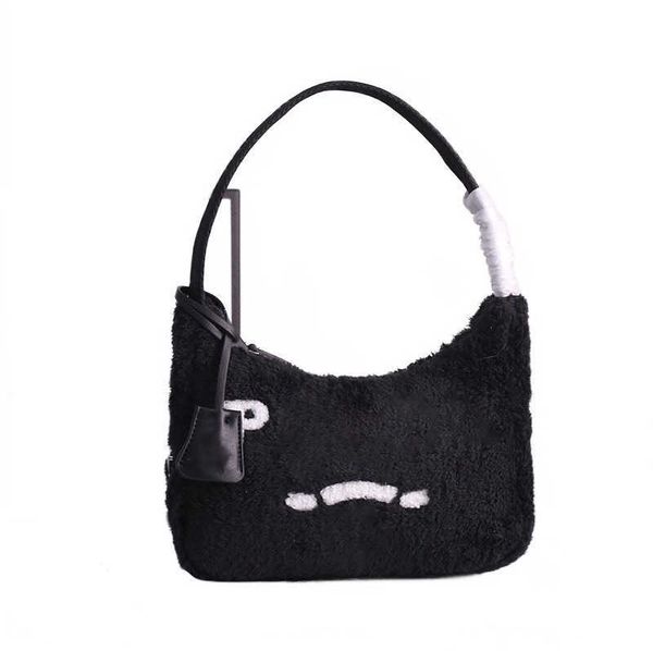 Bolsos de noche Moda Mujer Bolso de hombro Bolsos Lindo Kawaii Faux Fur Crossbody Bolsos Monedero Monedero Felpa Señora Bolso 220919