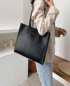 Sacs de soirée femelles grandes sacs à main de luxe pour femmes concepteur de sacs d'ordinateur portable en cuir couleur solide grande taille dames épaule fourrelle un principal bo3583376