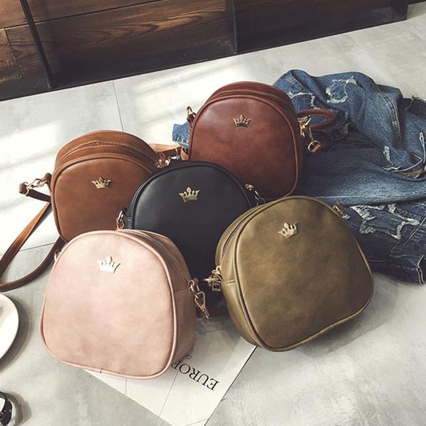 Bolsos de noche para mujer, bolso de hombro 2022, bolso de moda, monedero para teléfono, bolso cruzado de piel sintética con corona Imperial, bolso cruzado pequeño de noche