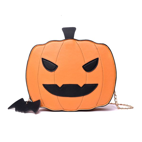 Sacs de soirée drôle Halloween citrouille en forme de démon messager sac à bandoulière portefeuille décontracté sac à main dessin animé sac à bandoulière 230828