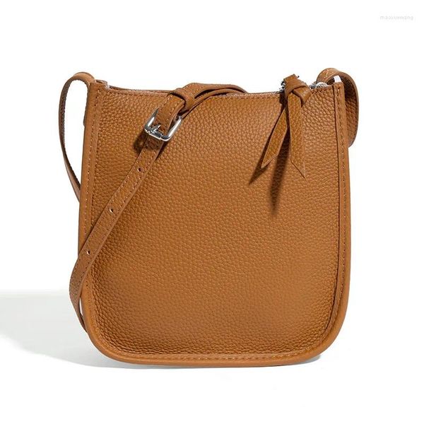 Bolsos de noche de cuero genuino para mujeres Flap Shoulder Crossbody 2024 Bolsa de teléfono móvil de moda carteras de alta calidad