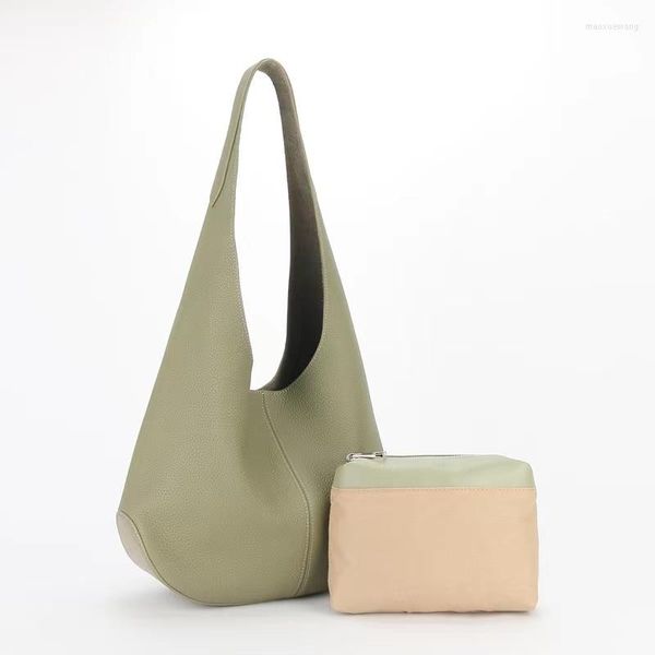 Bolsos de noche de piel auténtica para mujer