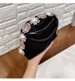 Sacs de soirée Sac à main de luxe brillant cristal sacs à main concepteur strass pochette sac à main pour femmes poignée sac sac pour femme sac à main veille 230829