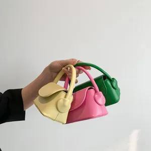 Sacs de soirée Sacs à main 2023 Couleur unie Style coréen Simple Mini Parent-enfant Casual Portable Sac à lèvres à bandoulière pour femmes