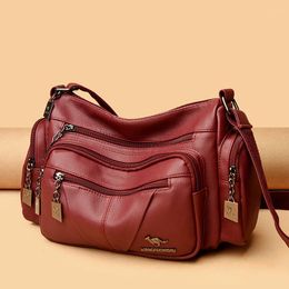 Avondtassen handtassen voor vrouwen 2023 Designer luxe echt lederen cross body tas vrouw zomertrend lovertjes schouder