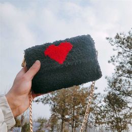 Bolsos de noche Bolso hecho a mano Material de bricolaje Hecho a sí mismo Nuevo Tiktok Mismo estilo Hilo de felpa Tejido Versátil Cruz Cuerpo 230828