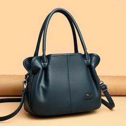 Avondtassen Hoge kwaliteit lederen handtas portemonnee Luxe ontwerper Dames Grote capaciteit Schouder Crossbody Tote Bag Trend Multi Pocket Lady