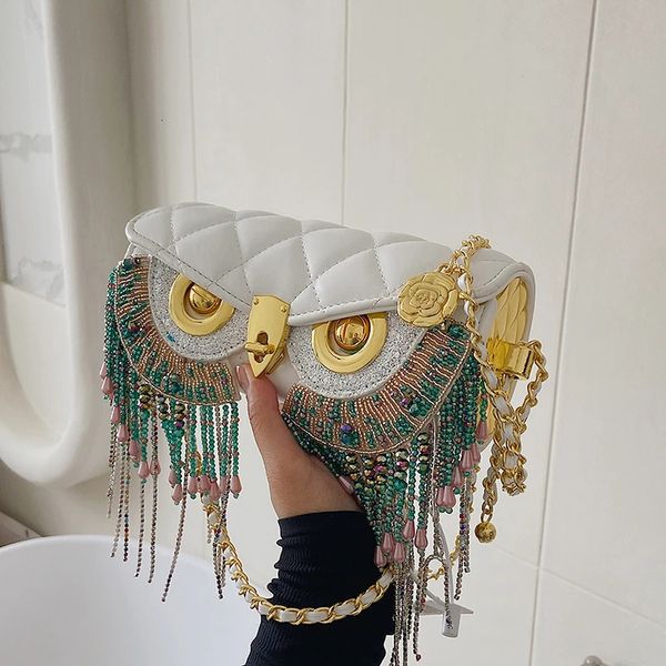 Sacs de soirée Sac de haute qualité pour femmes Mode Owl Sacs à main et sacs à main Chaîne Une épaule Messenger Luxe Designer Gland pour les femmes 231108