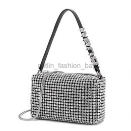 Avondtassen HomeProduct Centerwater Diamant Bagnew Summer All Diamond Handheld Clutch Lamp Luxury pakket All Diamond Crystal Bagcatlin_Fashion_Bags