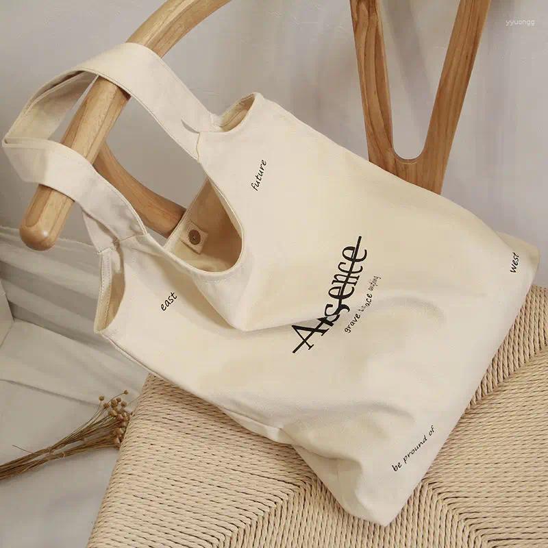 Вечерние сумки Японская большая сумка Большая вместительная простая парусиновая школьная сумка на плечо с застежкой-молнией Пригородная сумка