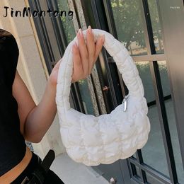 Sacs de soirée Jinmantang Korean Fashion Nylon petit sac fourre-tout pour femmes Soft Fabric Cloud Famile Light Weight Sacs et sacs à main