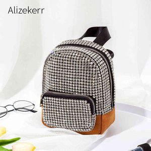 Avondtassen Kawaii Rhinestone Crossbody Tassen Voor Dames Designer Hoge Kwaliteit Leuke Beelden Schoudertassen Dames Mode Zilveren Handtas 220315