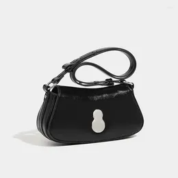 Sacs de soirée Kuroyabu Casual Grande capacité Épaule Designer PU Cuir Sous-bras Multi-Funtion Lifhtweight Portable