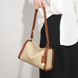 Sacs de soirée Sac pour dames Sac à main de luxe Designer Sacs à main sous-bras en peau de vache Oreiller avancé Boston Épaule Diagonale Seau en cuir