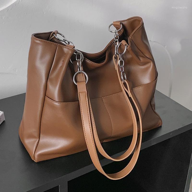 Evening Bags Large Capacity Hand For Womens Fashion Casual Tote Bag Versatile Chain Soft Luxury Designer Handbag Handbags Shoulder