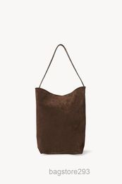 Evening Bags Grand fourre-tout NS Park en peau de chamois Head Layer The Row Ccowhide Single Shoulder BagEvening 2022