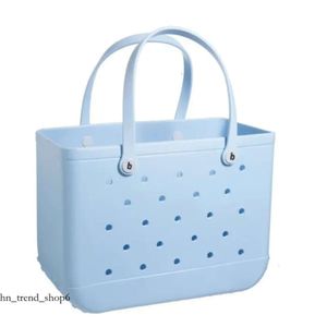 Sacs de soirée Grand sac de plage étanche solide organisateur perforé panier été Bogg épaule stockage sacs à main femmes Stock cadeaux 433