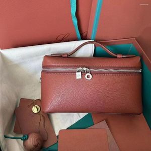 Sacs de soirée LP Pochette de poche supplémentaire L19 Loro Sacs à main en cuir Piana Sac à bandoulière en peau de vache de haute qualité Designer de luxe Mode Femme Mini