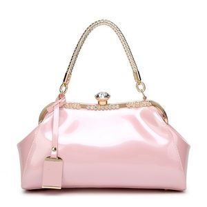 Avondtassen Luxe Designer Handtas Vrouwen Leer Party Dames Handtassen Roze Beige Blauw Rood Zwart Boston Bag Sac De Luxe Femme Bolso 230804