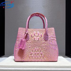 Bolsas de noche Moda de lujo Cuero Bolsos de mujer Patrón Lady Pequeño Hombro Messenger Bag Girl Pink Top Handle Tote Bolsas 231108