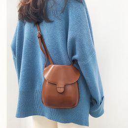 Avondtassen mabula klassieker vintage messenger tas eenvoudige luxe ontwerper zadel flap schouder klein pu lederen crossbody voor vrouwen