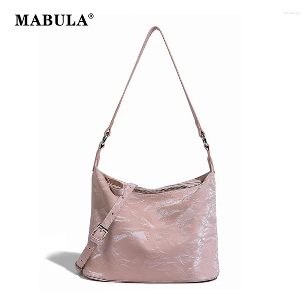 Sacs de soirée MABULA main Scratch motif sac à bandoulière pour femmes 2 sangles couleur unie simple mode bandoulière shopping et voyage