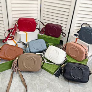 Avondtassen Marmont Even tote Soho Disco Bag Designer Schoudertassen CrossBody tassel camera rits tas dame luxe handtassen echte lederen portemonnee Clutch reistassen