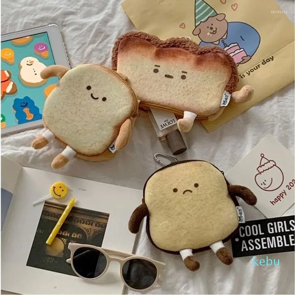 Sacs de soirée MBTI mignon Toast sac à bandoulière pour femmes Kawaii dessin animé filles enfants porte-monnaie doux Style coréen Portable pendentif bandoulière