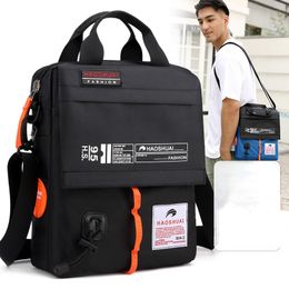 Sacs de soirée Hommes s Single Shoulder Messenger Bag Loisirs Sports Portable Travel Briefcase Étanche Outdoor Cartables 230724