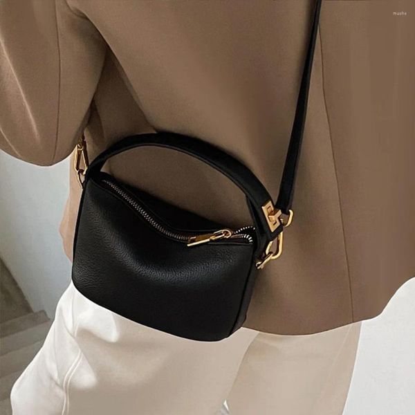 Sacs de soirée Mini Box Cloud en cuir souple Migne Sac épaule Messager Chaîne Mobile Phone Mobile Small Crossbody Sling For Women Luxury Tote