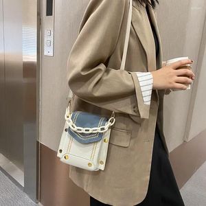 Bolsos de noche Mini Mujeres PU Cuero Hombro Femenino Flap Messenger Bag Wallet Cadena Diseñador Pequeño Crossbody Ladies Bolsos Monedero