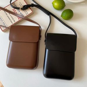 Avondtassen Mobiele telefoon tas Crossbody 2023 Mode All Match Koreaanse stijl Mini voor mannen en vrouwen Lichtgewicht portemonnees Handtassen