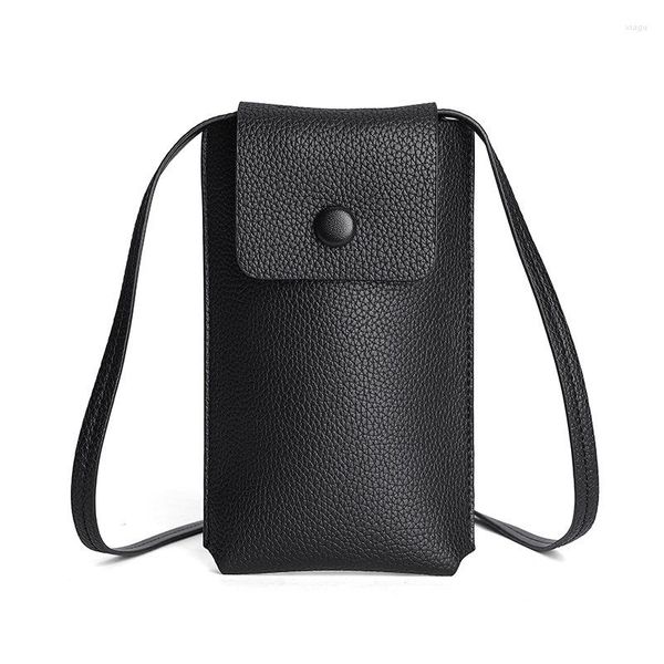 Bolsos de noche Bolso para teléfono móvil Bolso de hombro versátil para mujer Versión coreana Crossbody de moda y ligero