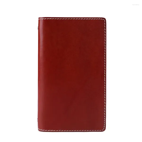 Sacs de soirée Pocketbook Notebook pour Busniess Work Office Getins Leather Femmes Men Hommes Carte Long Wallet Passport