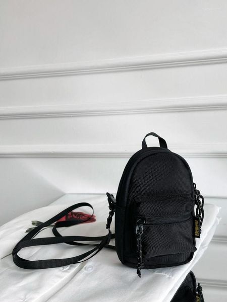 Sacs de soirée Oxford Cloth Mobile Phone Bag Fashion Mini Niche Design One Shoulder Crossbody Trend Casual Black Handbag Sports Soft Purse