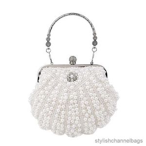 Sacs de soirée Sacs d'embrayage en perles femmes sac à main sacs à main blanc sacs de soirée pour le mariage de la fête Bolsa féminina