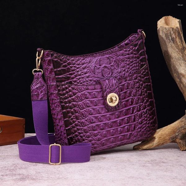 Bolsos de noche Bolsos de mano con patrón de cocodrilo de PU para mujer 2024 Bolso cruzado de mano para mujer Bolso de mano para teléfono Cartera de hombro