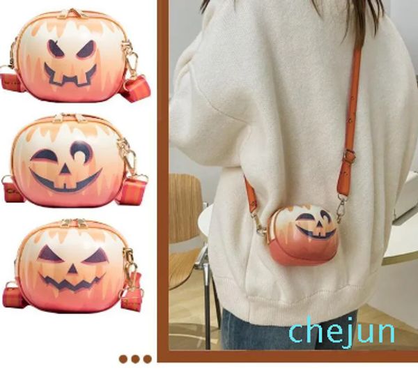 Sacs de soirée Citrouille Épaule Nouveauté Sling Large Sangle Réglable Bandoulière Sac À Main Mignon Dessin Animé Sac À Main Halloween Fête Bonbons