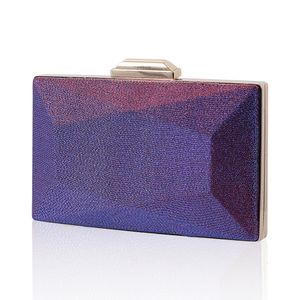 Sacs de soirée violet pochette Unique pour la fête de mariage sacs à main à bandoulière de luxe tendance mode sac à main sac à bandoulière femmes 230729