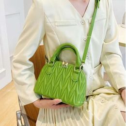 Avondtassen gewatteerde shell designer kleine vrouwen handtassen trend mode merk geplooide dames schouder crossbody bagsevening