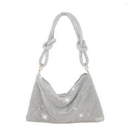 Avondtassen Strass Schoudertas Bling Hobo Glanzende Clutch Portemonnee Handtassen Chique Sparkly Luxe Shouler Tote