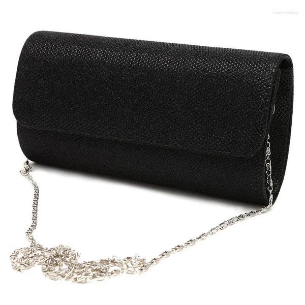 Sacs de soirée paillettes Sac à chaîne brillante pour femmes Bridal Clutch Party Mariage Bounder Hands Sacs Purse 2024 MAQUE UP