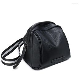 Sacs de soirée Shell Bag 2023 Fashion Shoulder Messenger Pu Soft Leather Casual Sports Women
