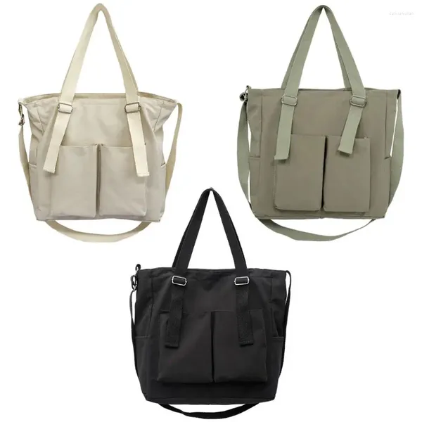 Bolsos de noche Bolso de hombro Bolso Ancho Apertura enmarcada 36x34cm Mujer Chicas simples Lona