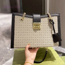 Avondtassen Schoudertas Tote Cross Body Tassen Handtas Vrouwen Portemonnee Letter Print ChainSplicing Schouderriem Lente Vierkant Slot Decoratie