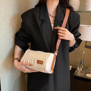 Sacs de soirée Petit sac à bandoulière en toile pour femmes Mode coréenne Nylon Tissu Femme Sacs à main Bandoulière pour femmes Tissu Messenger Bolsas