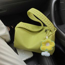 Abendtaschen Frühling Sommer Handheld Tasche Frauen 2023 Koreanische Mode Vielseitige Schulter Geldbörsen und Handtaschen Solide Elegant