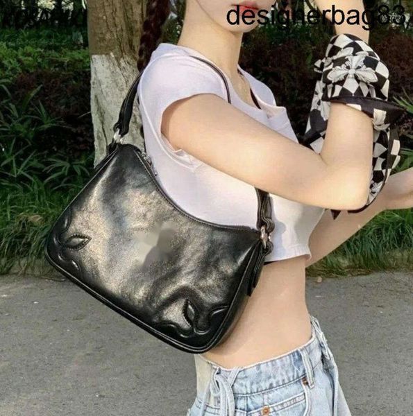 Sacs de soirée Streetwear Vintage Cross Femmes Épaule Mode coréenne Y2K Esthétique Sac à bras Tendance Casual Office Lady Sacs à main Femme